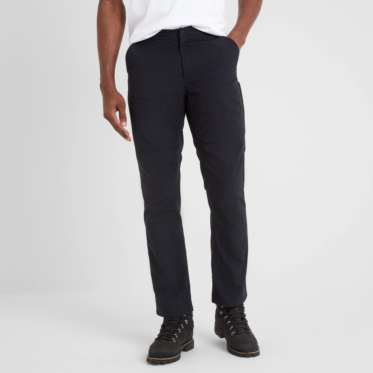 Rowland Mens Performance Trousers Long - Black