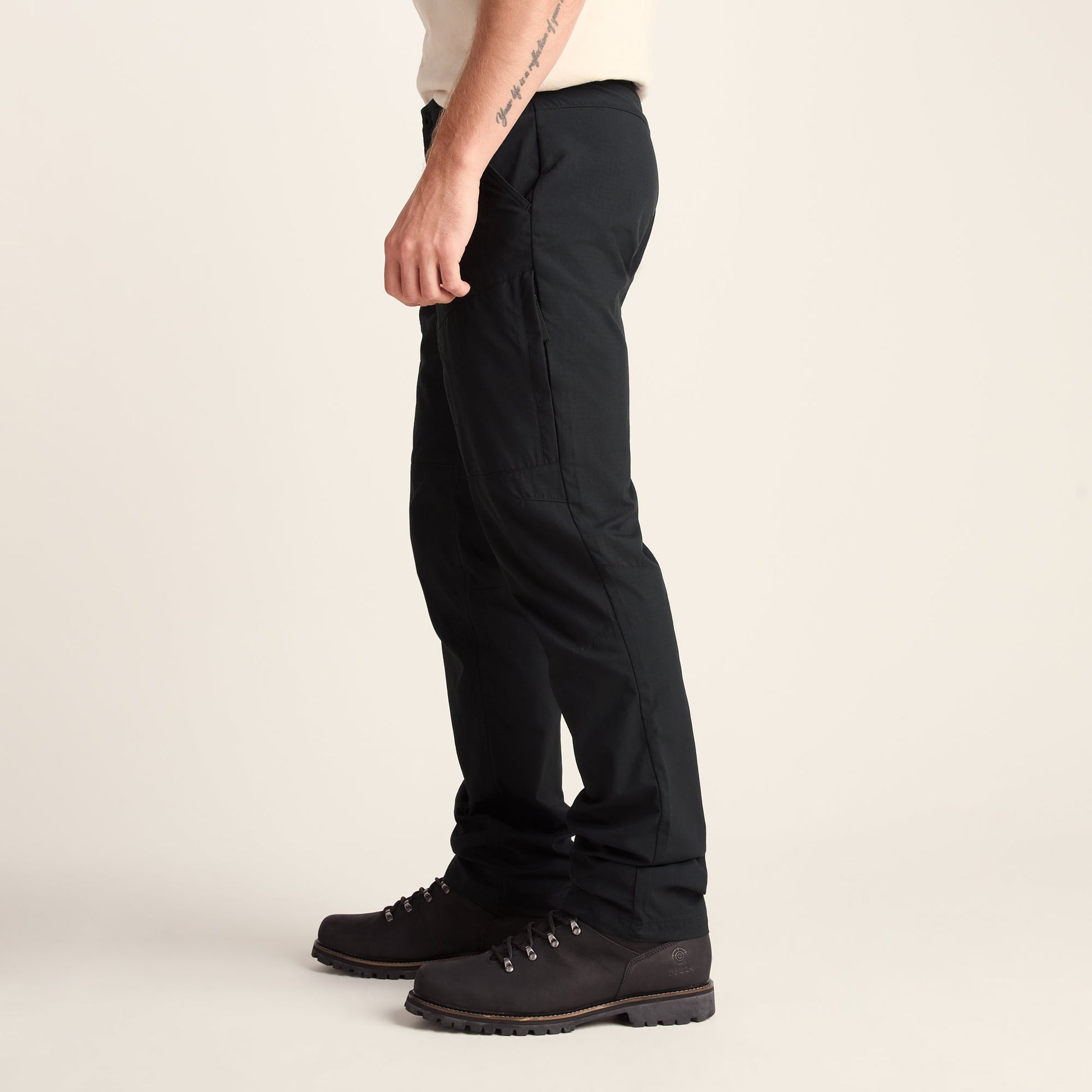 Rowland Mens Performance Trousers Regular - Black