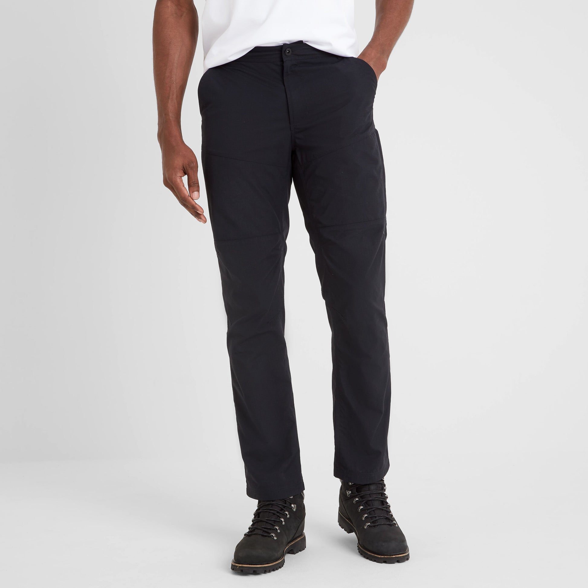 Rowland Mens Performance Trousers Short Leg - Black