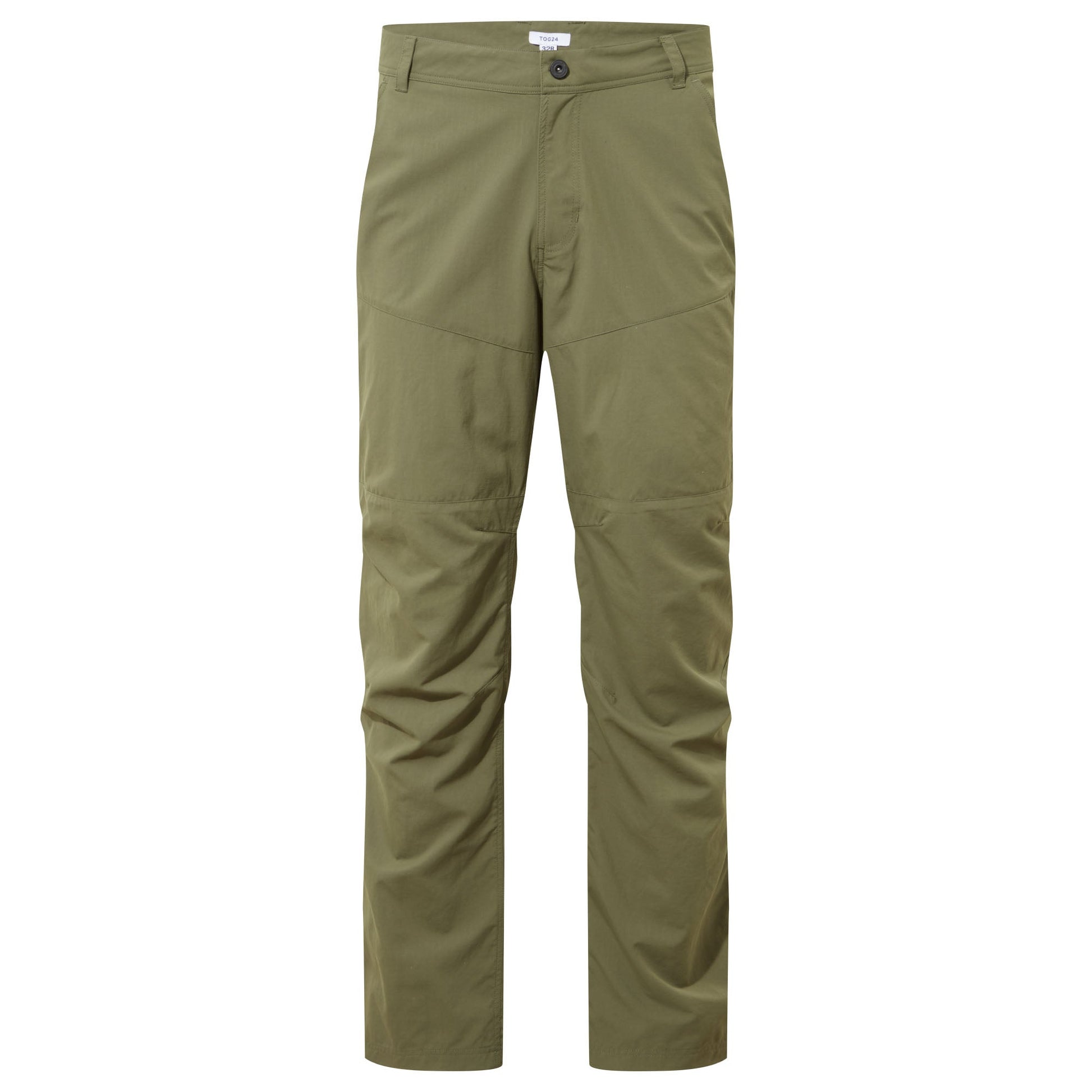 Rowland Mens Performance Trousers Regular - Khaki