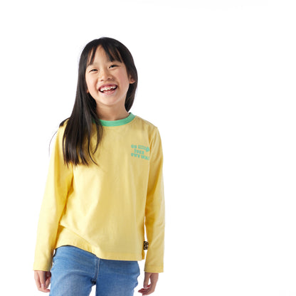 Ryeland Kids Shaun the Sheep T-Shirt LS - Sunshine Yellow