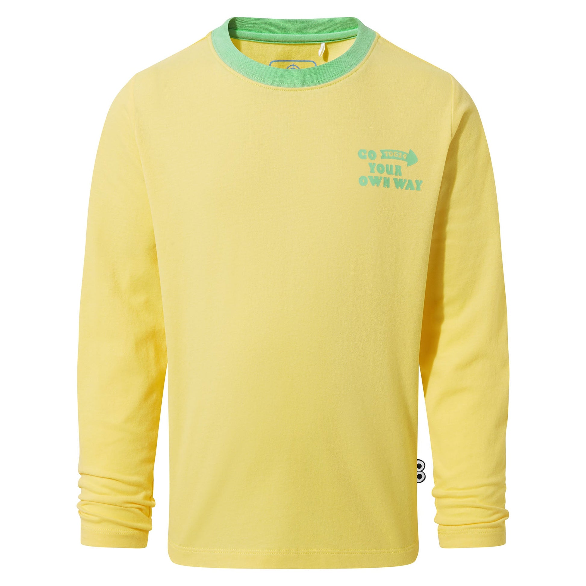 Ryeland Kids Shaun the Sheep T-Shirt LS - Sunshine Yellow