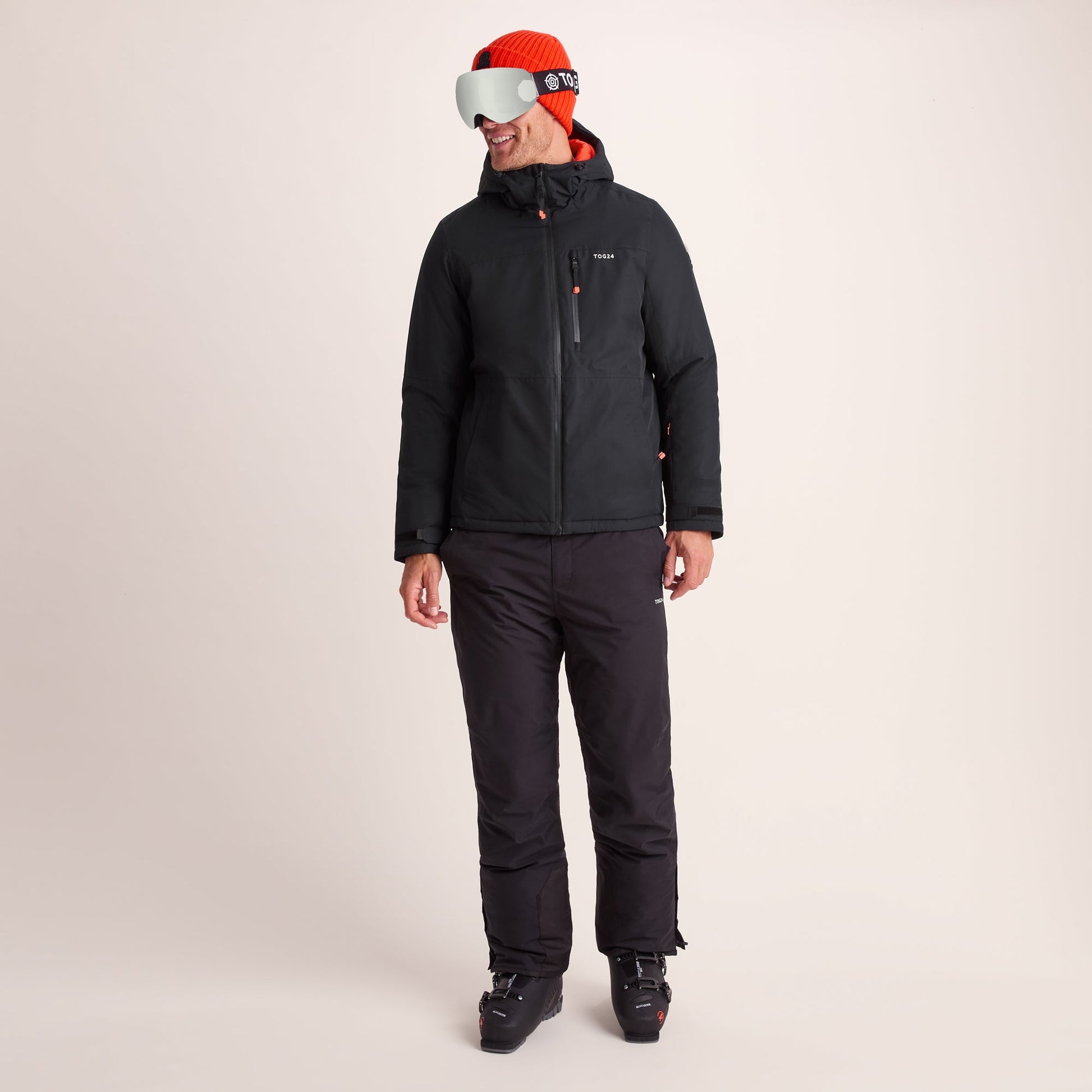 Samoens Mens Waterproof Ski Jacket - Black