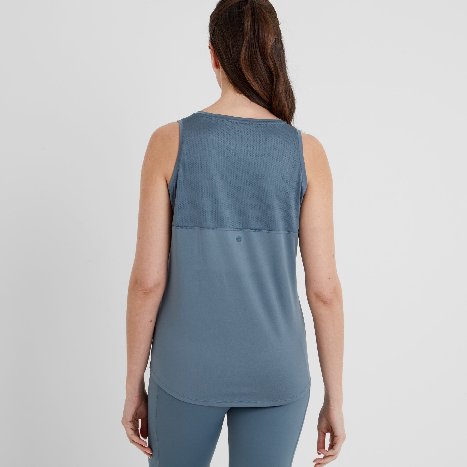 Sayley Womens Performance Vest - Blue Dolphin