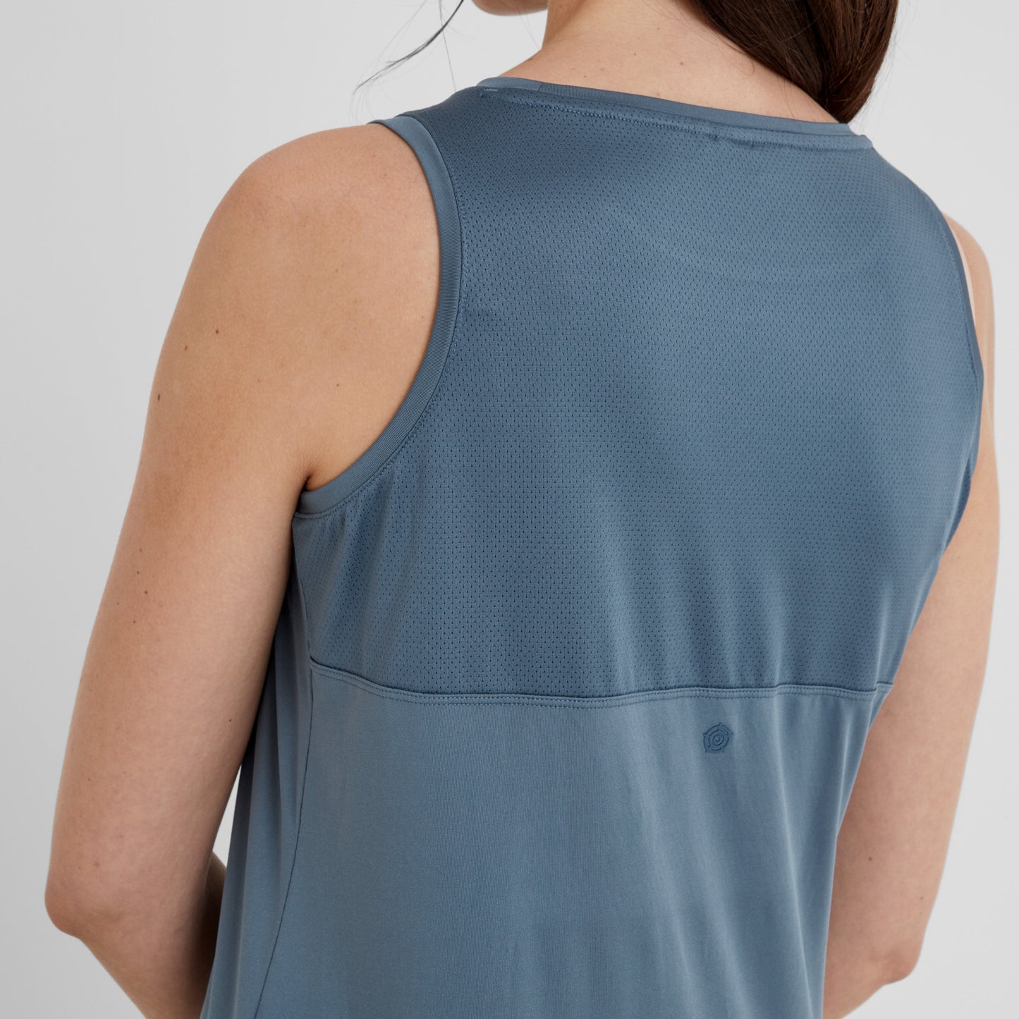 Sayley Womens Performance Vest - Blue Dolphin