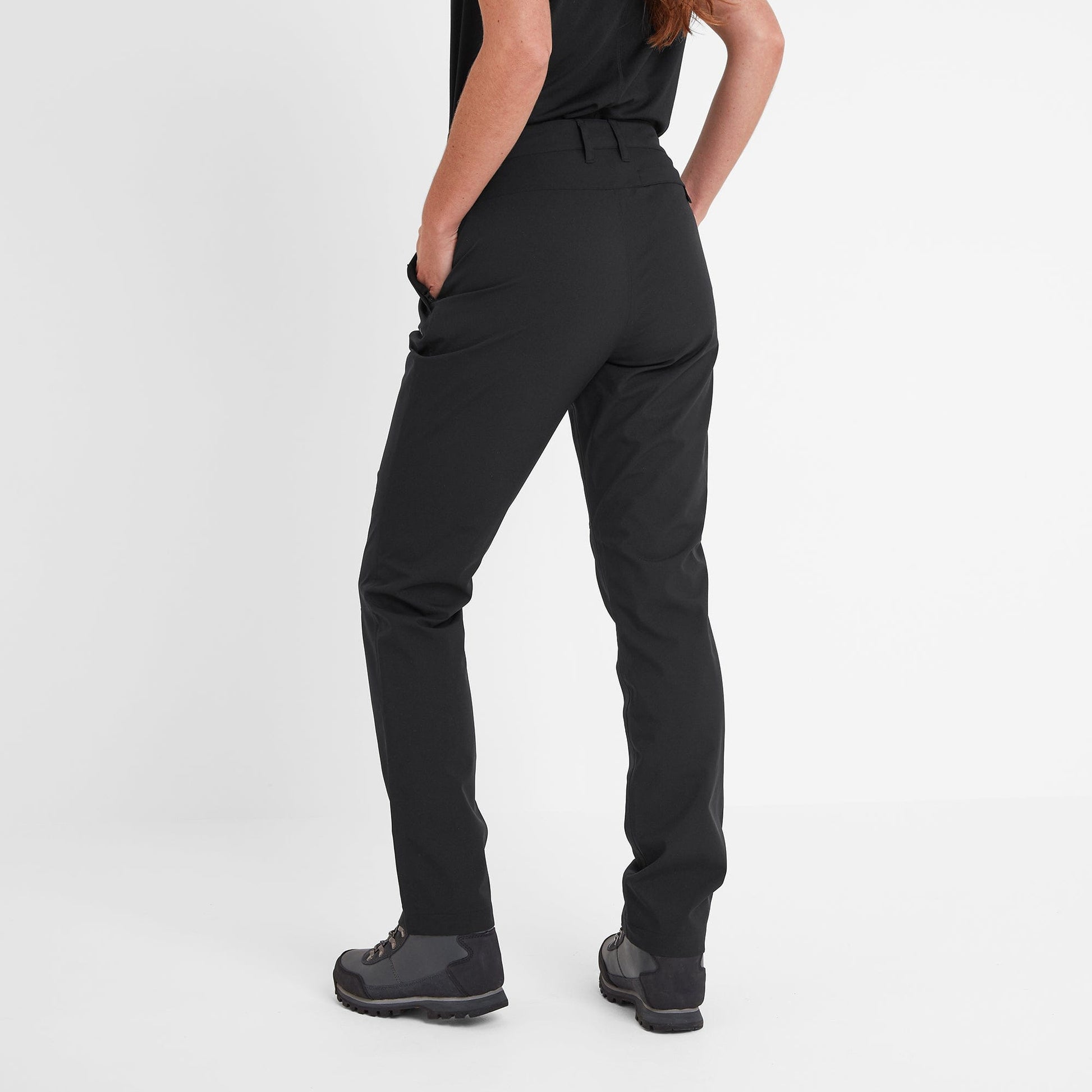 Silsden Womens Waterproof Trousers Long - Black