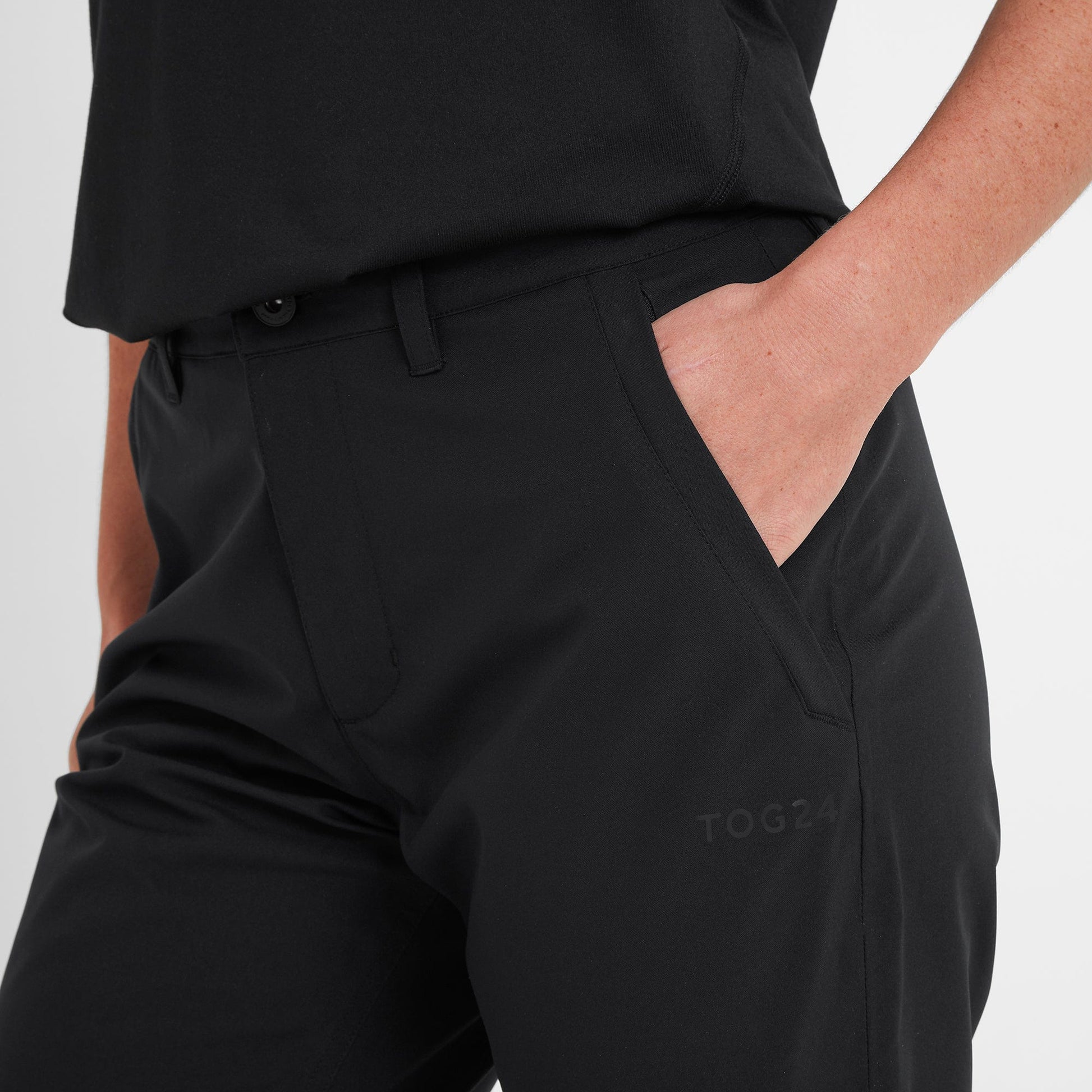 Silsden Womens Waterproof Trousers Short - Black