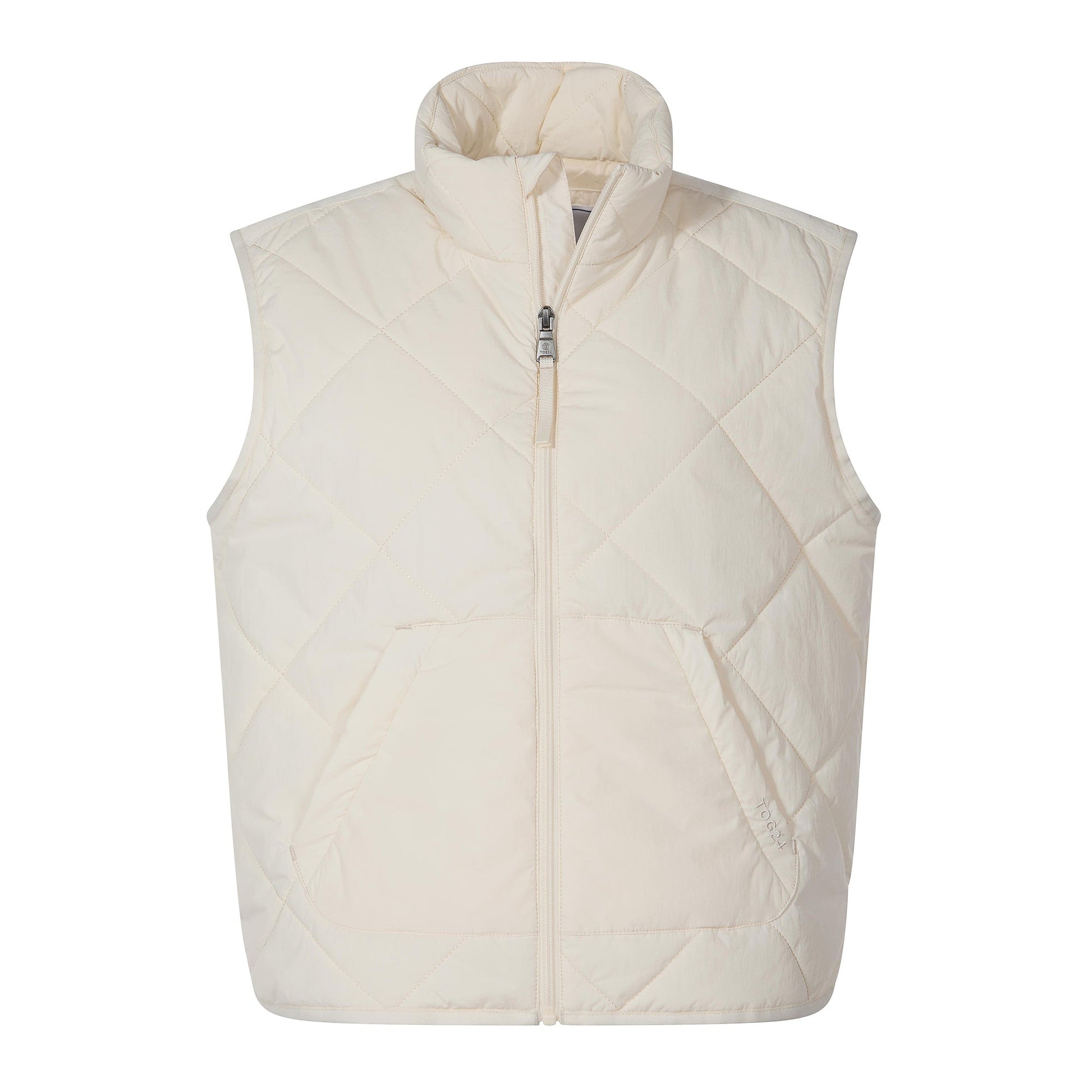 Slaley Womens Insulated Relaxed Fit Gilet - Vanilla