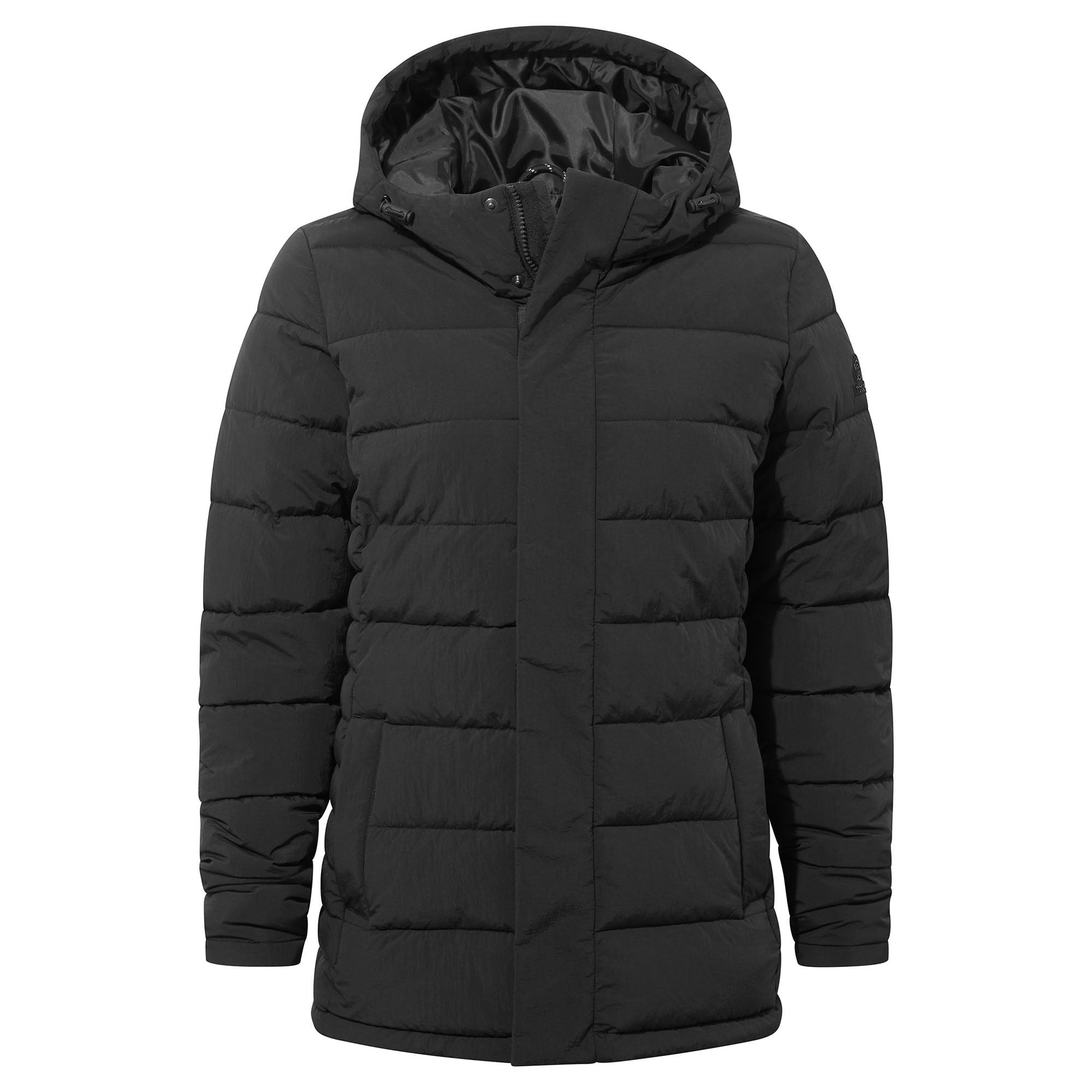 Sleight Womens Short Insulated Parka - Black