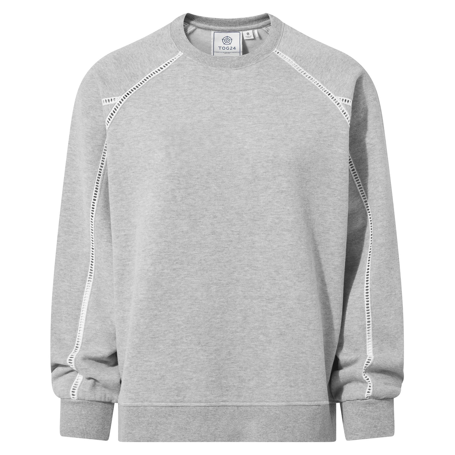 Sorina Womens Supersoft Sweatshirt - Light Grey Marl