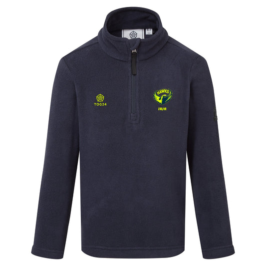 West Yorkshire Hawks Kids - Toffolo Zipneck Fleece Navy