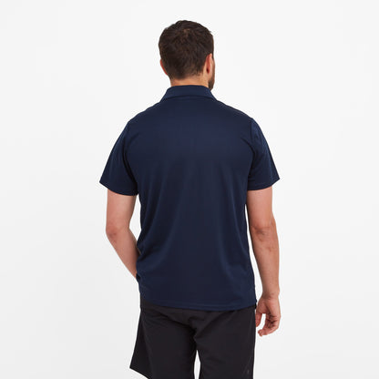 Torres Mens Tech Polo - Navy