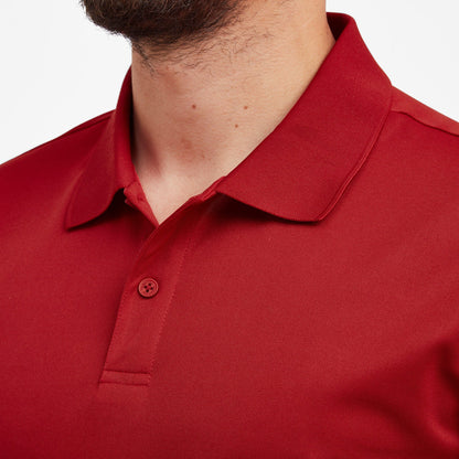 Torres Mens Tech Polo - Chilli