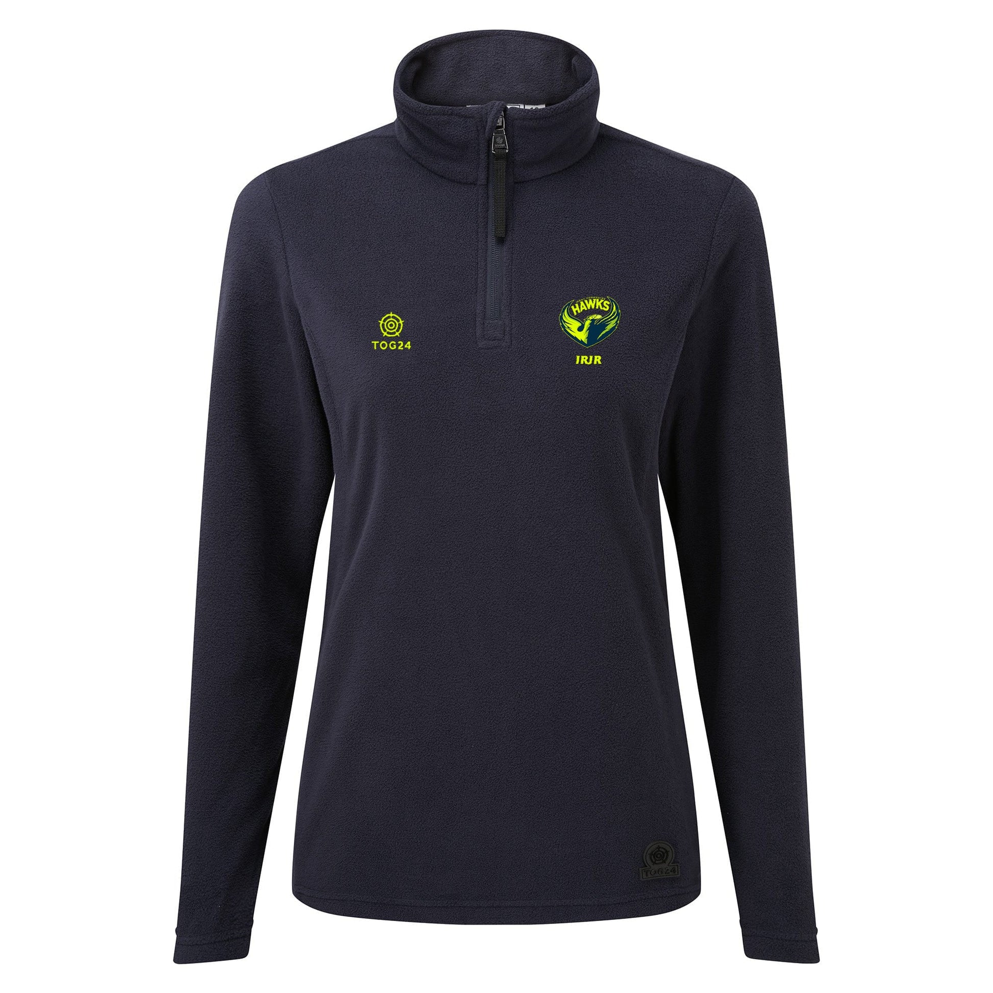 West Yorkshire Hawks Womens - Treeton Fleece Zipneck Navy