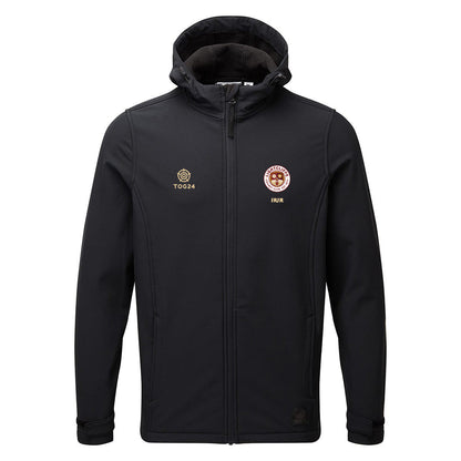 Lightcliffe CC Mens - Valley Softshell Hoody Black