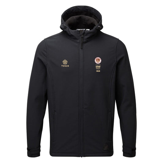 Lightcliffe CC Mens - Valley Softshell Hoody Black