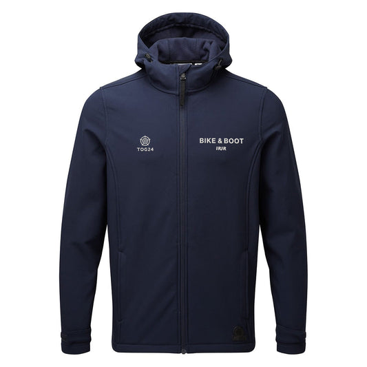 Bike & Boot Mens - Valley Softshell Hoody Navy