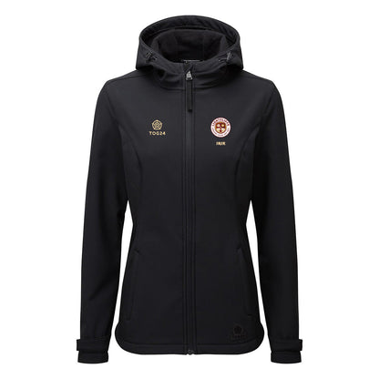 Lightcliffe CC Womens - Valley Softshell Hoody Black