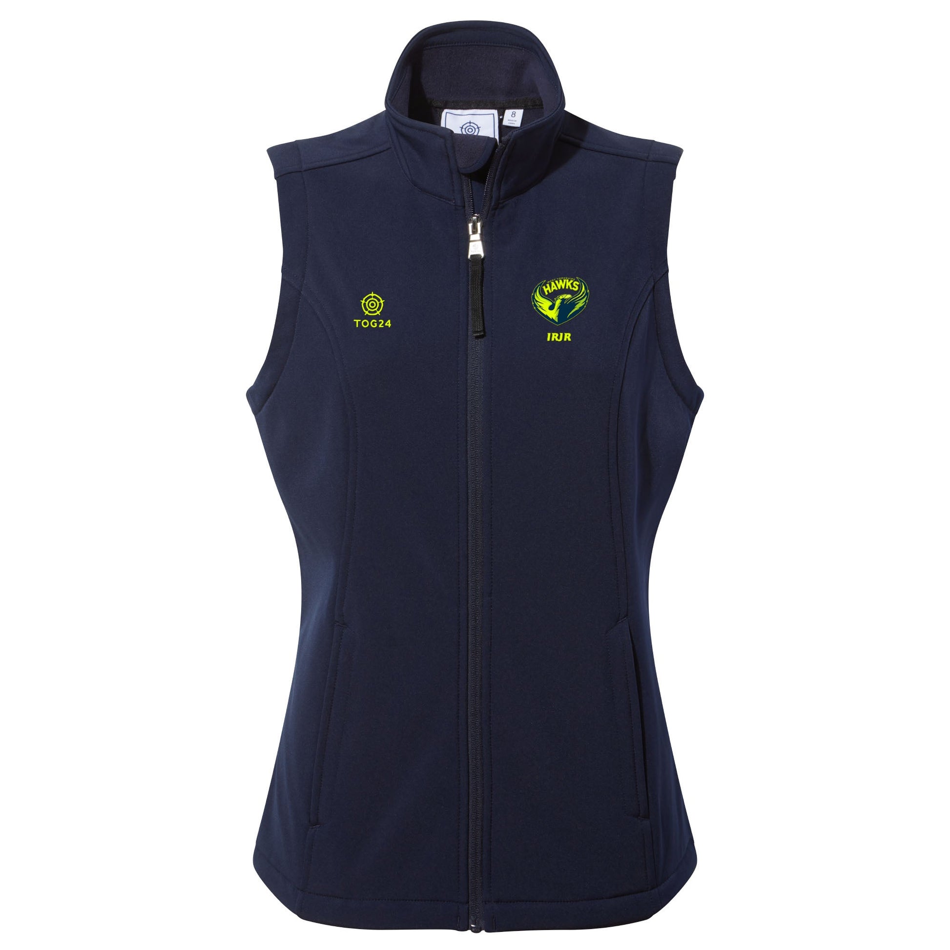 West Yorkshire Hawks Womens - Valley Softshell Gilet Navy