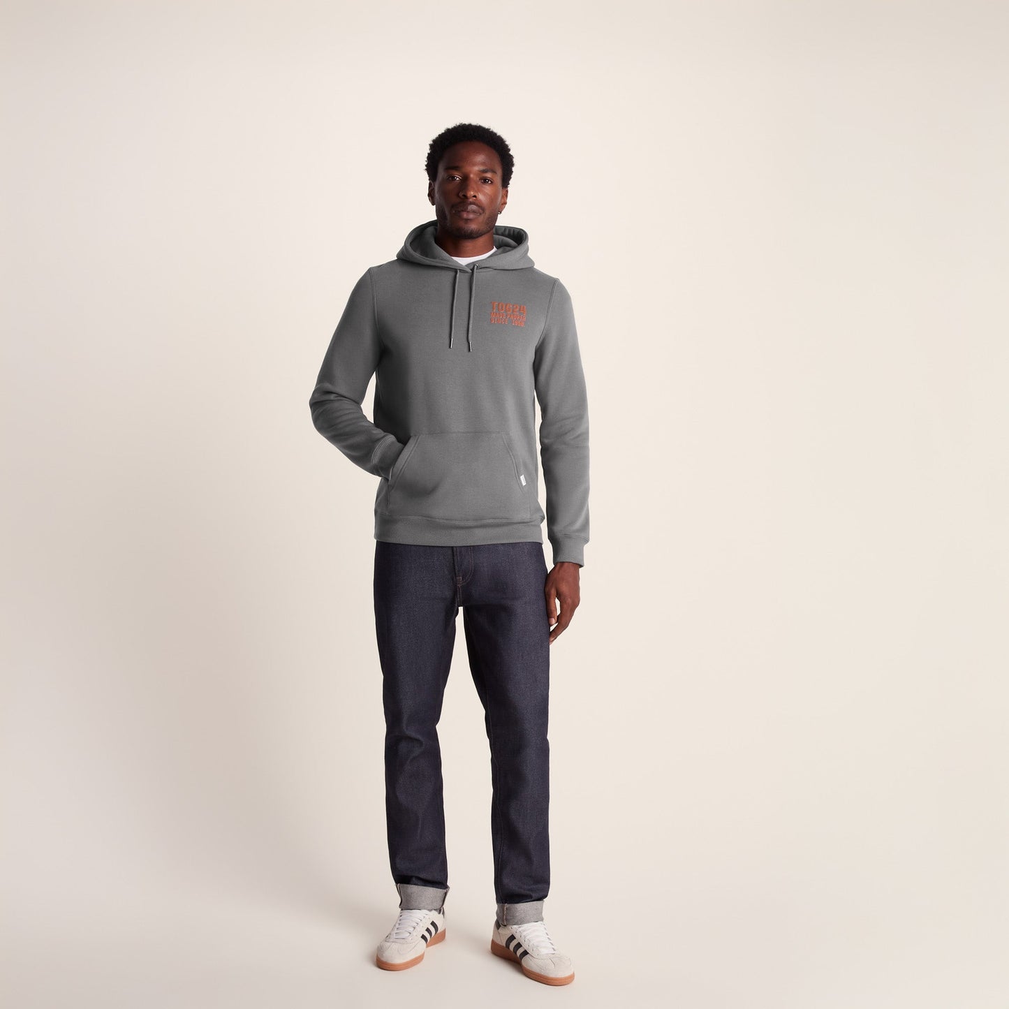 Whalley Mens Supersoft Hoody - Steel Grey