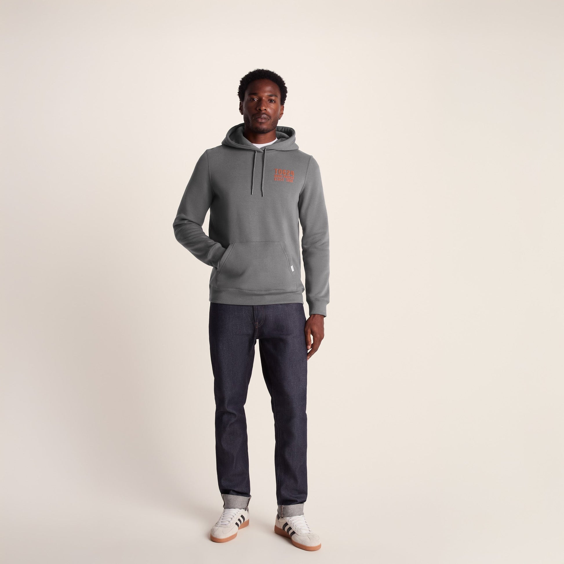 Whalley Mens Supersoft Hoody - Steel Grey