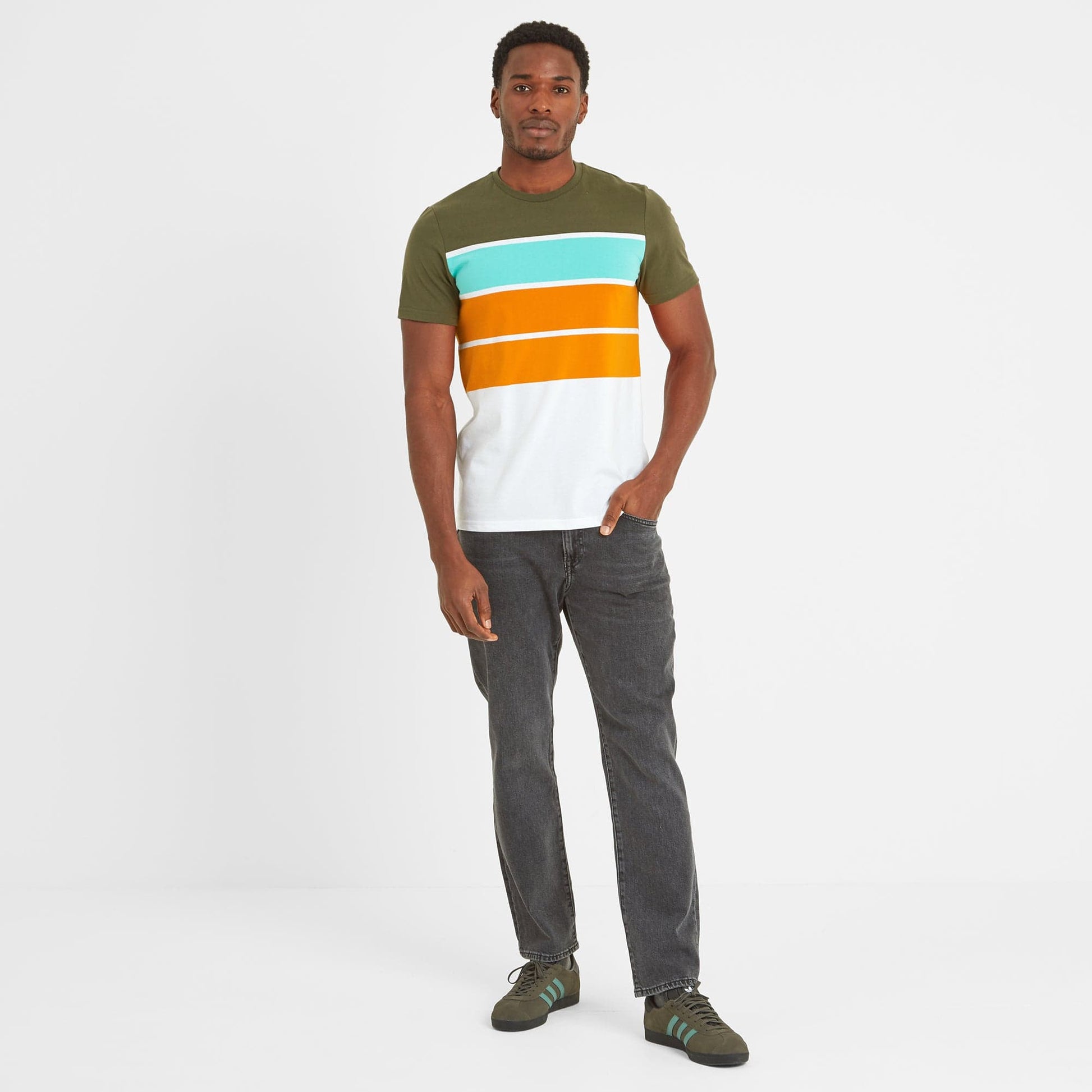 Whitwick Mens T-Shirt - Khaki