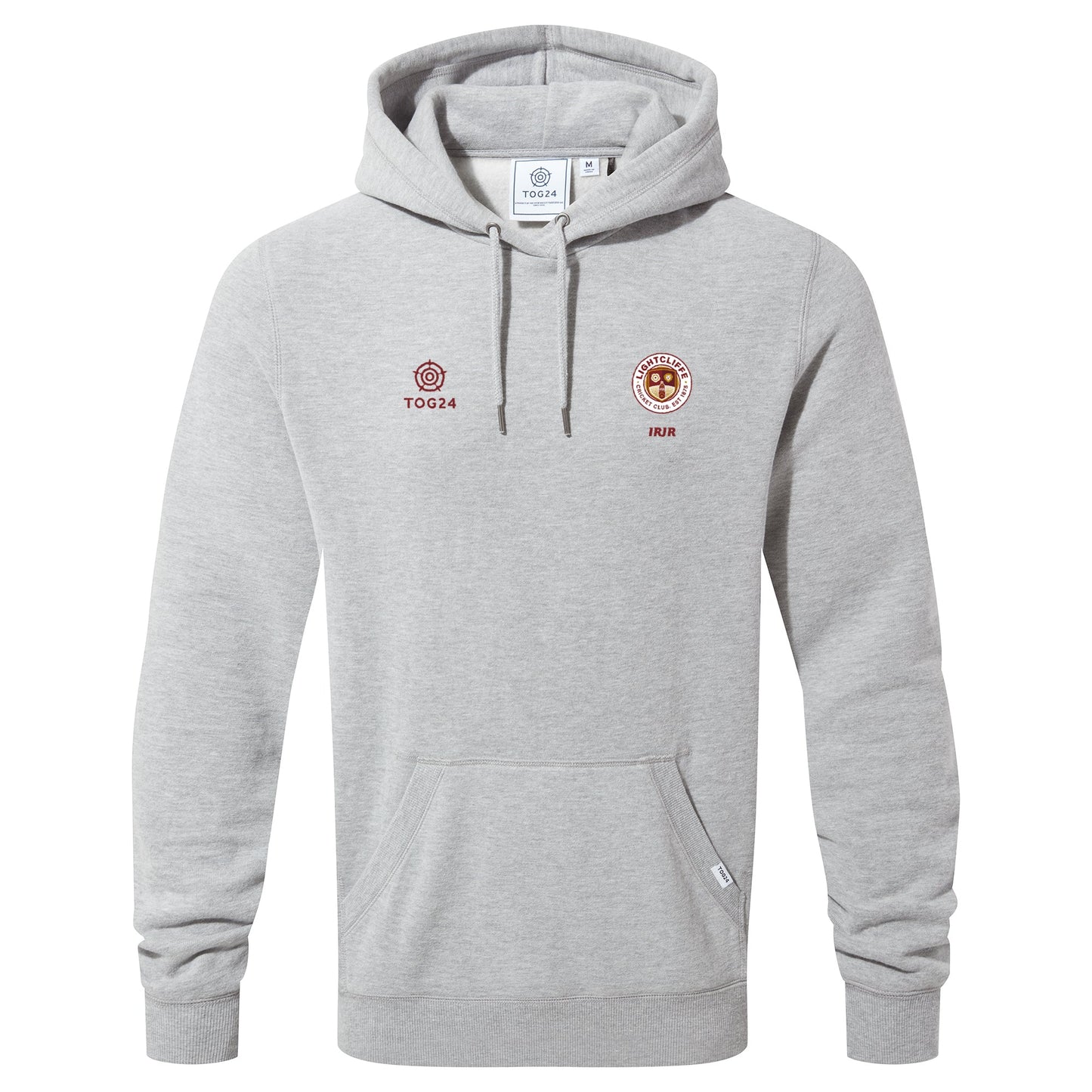 Lightcliffe CC Mens - Wyke Hoody Mid Grey Marl