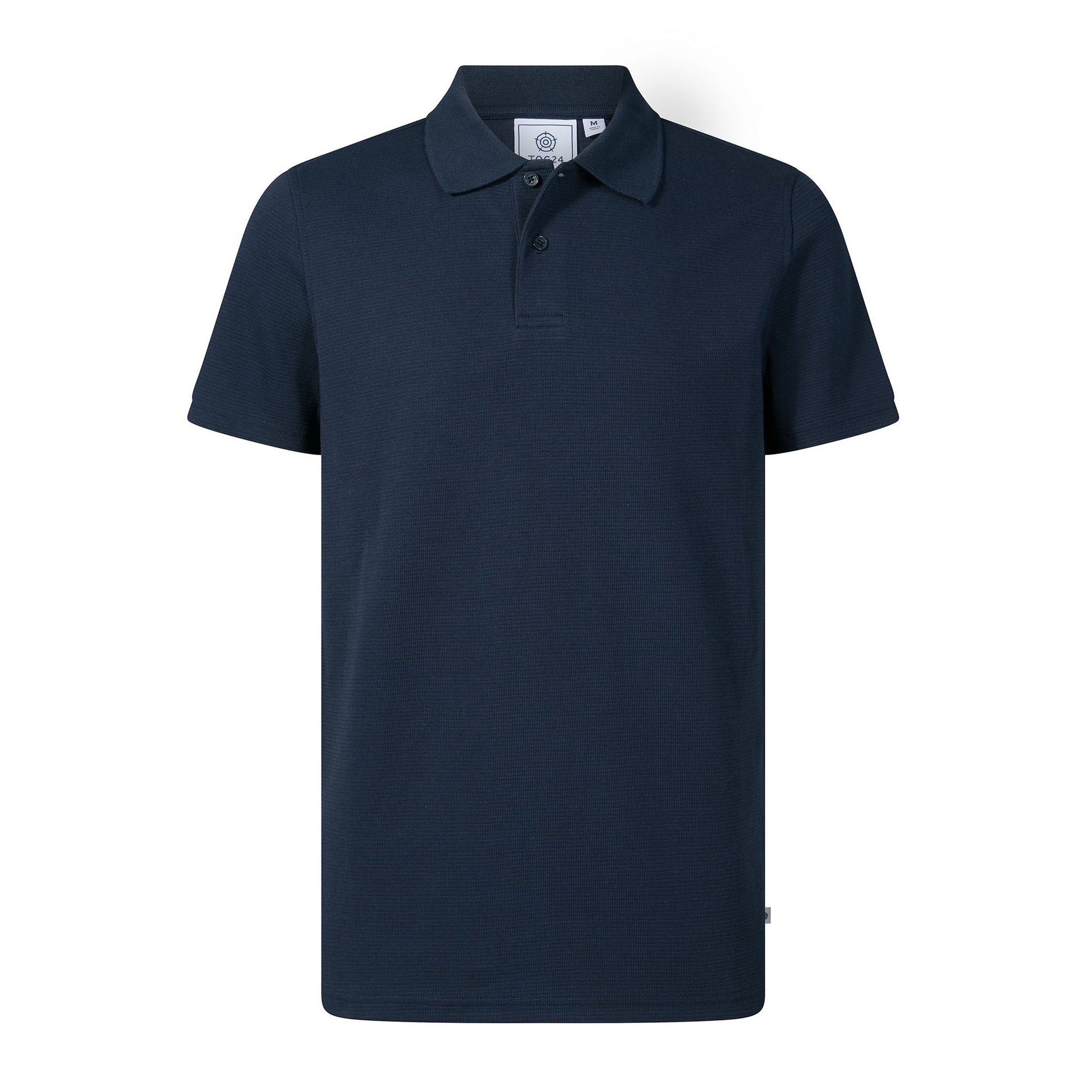Zaden Mens Polo Shirt - Dark Indigo