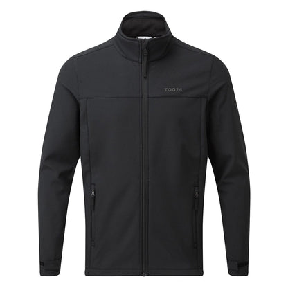 Feizor Mens Shower Resistant Softshell Jacket - Black