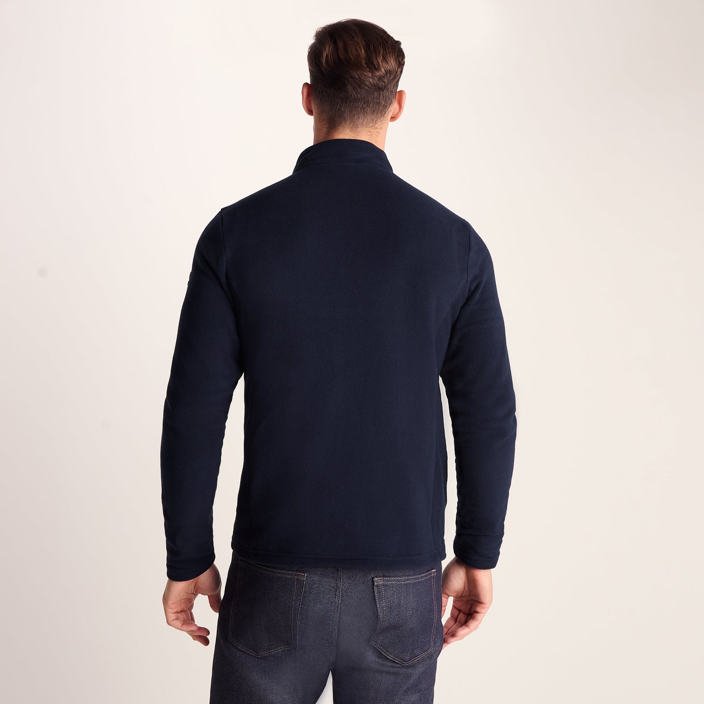 Revive Mens Fleece Jacket - Dark Indigo