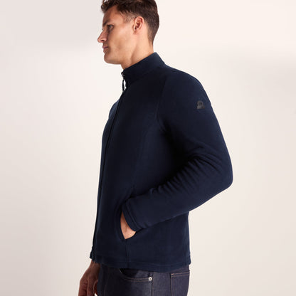 Revive Mens Fleece Jacket - Dark Indigo