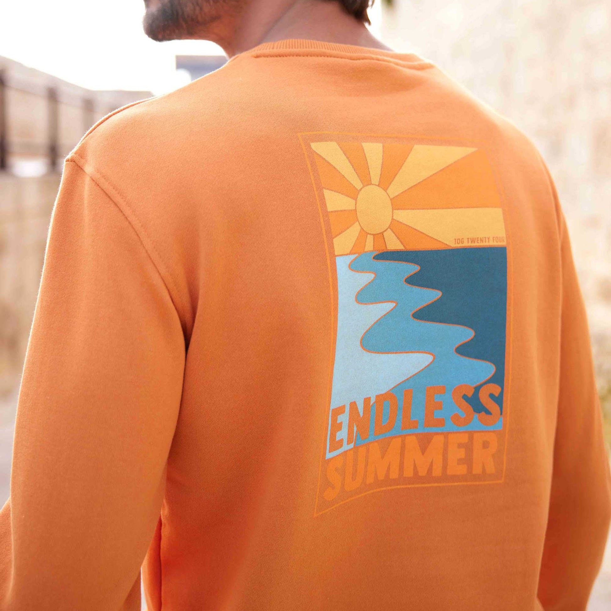Alaric Mens Supersoft Sweatshirt - Warm Sand