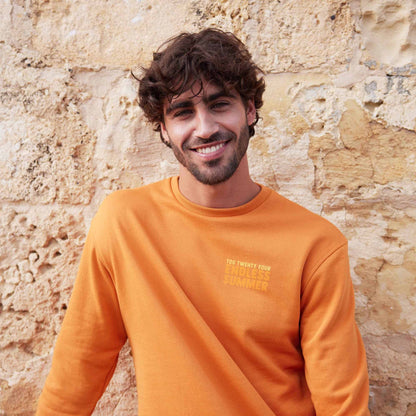 Alaric Mens Supersoft Sweatshirt - Warm Sand