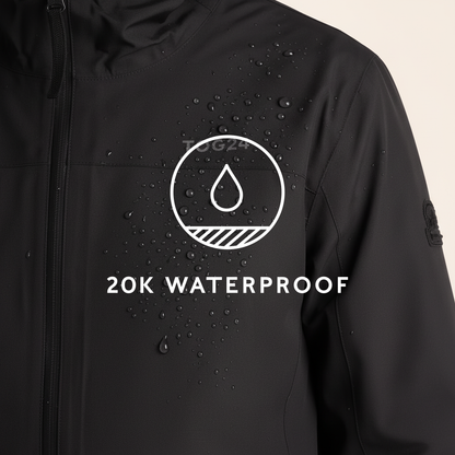 Bowston Mens Performance Waterproof Jacket - Black