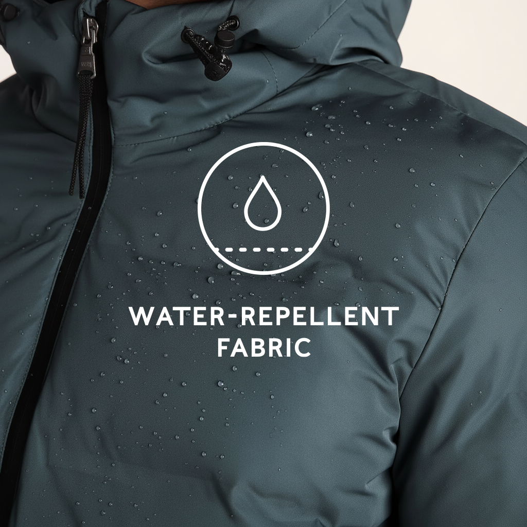 Brinkley Mens Parka - Graphite