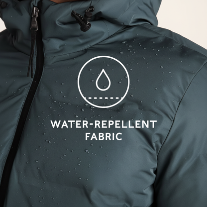 Brinkley Mens Parka - Graphite