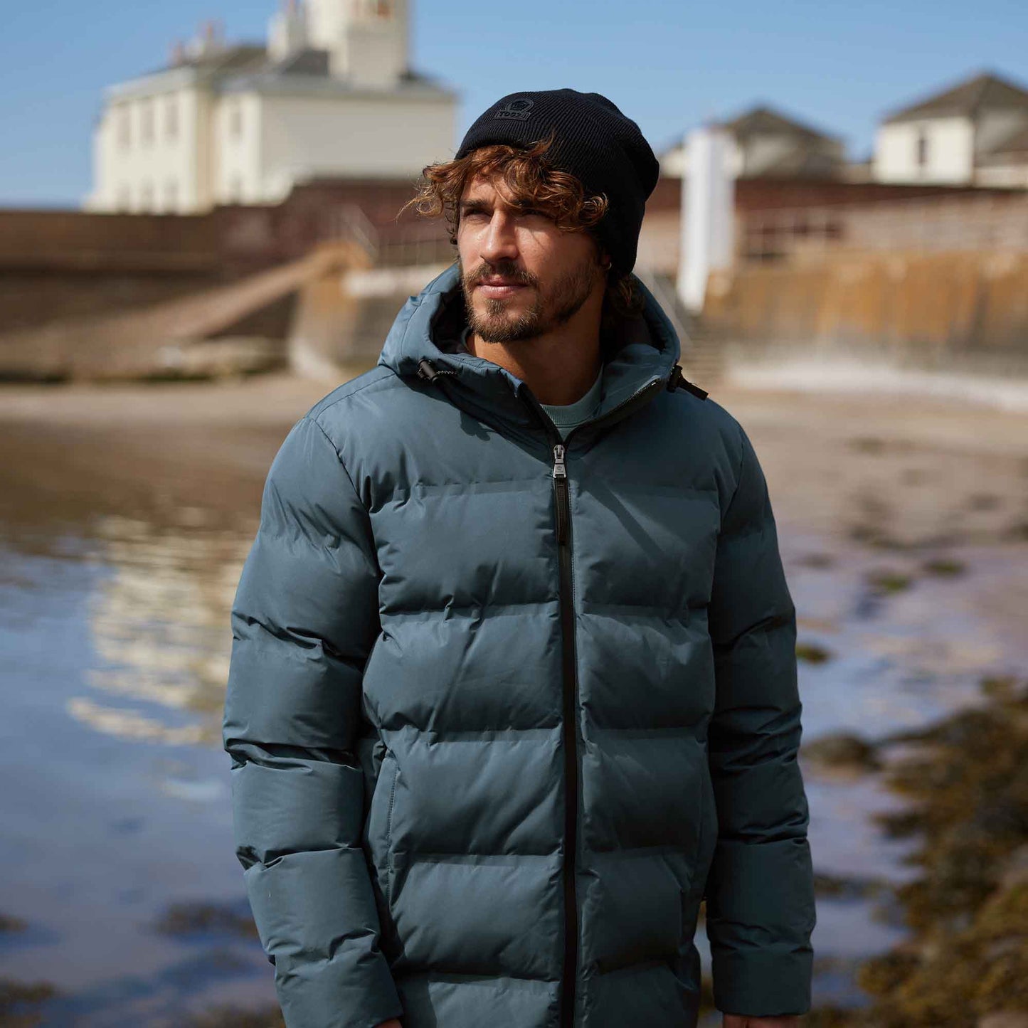 Brinkley Mens Parka - Graphite