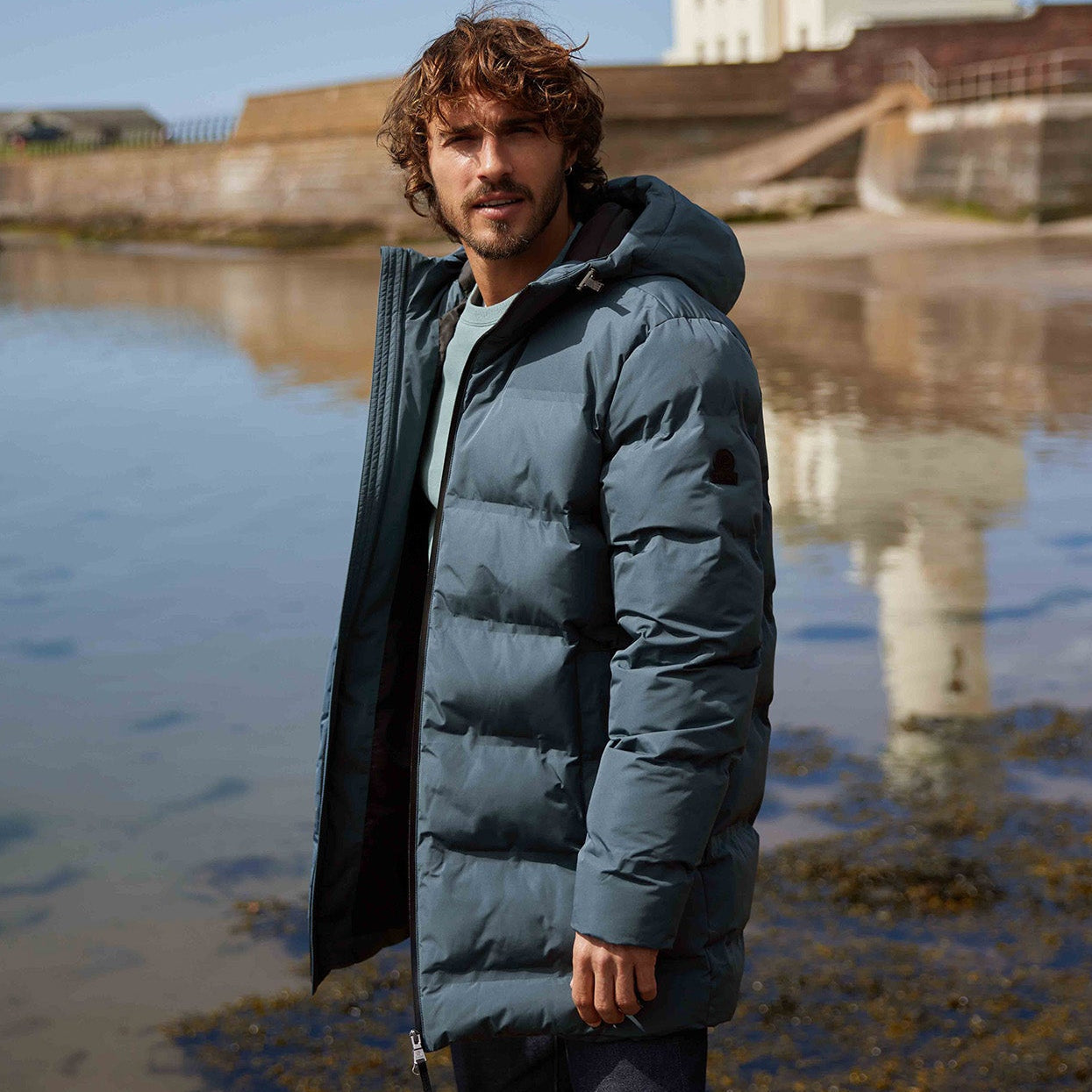 Brinkley Mens Parka - Graphite