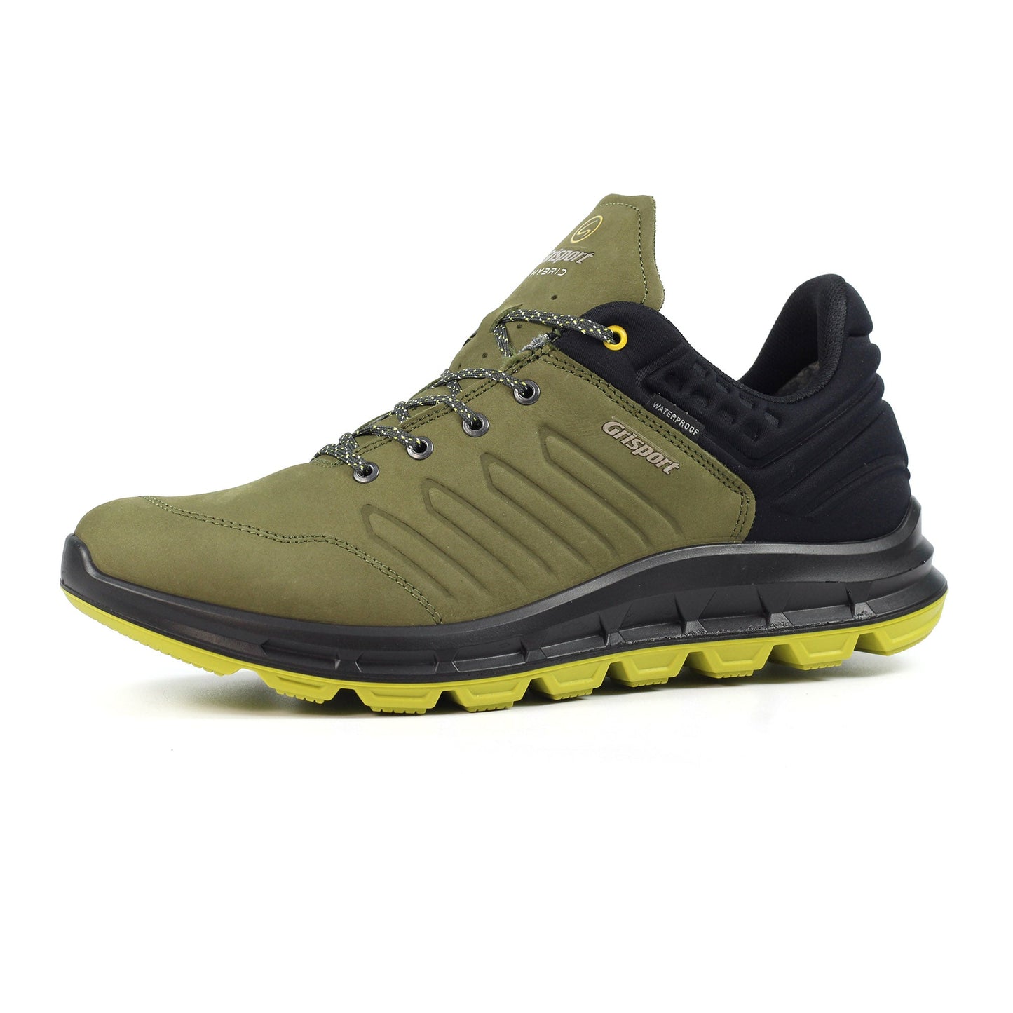 Grisport Motion Waterproof Walking Shoe - Olive