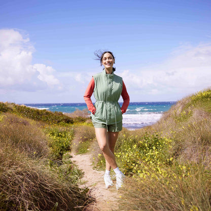 Cassly Womens Insulated Gilet - Pistachio
