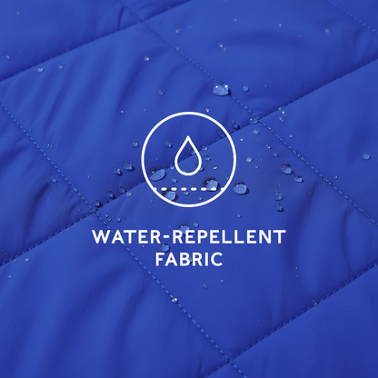 Cirnan Womens Shower Resistant Insulated Packaway Jacket - Ultra Marine