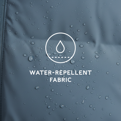 Davos Mens Shower Resistant Insulated Ski Jacket - Fjord Blue