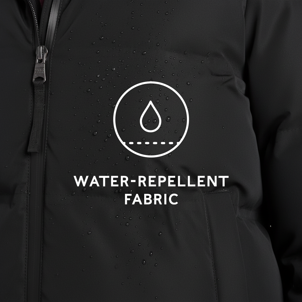Dina Womens Shower Resistant Insulated Jacket - Black