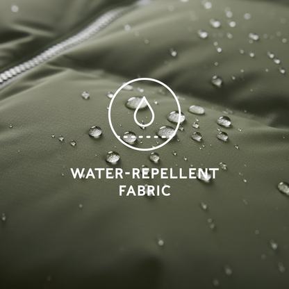 Dina Womens Shower Resistant Insulated Jacket - Dark Green