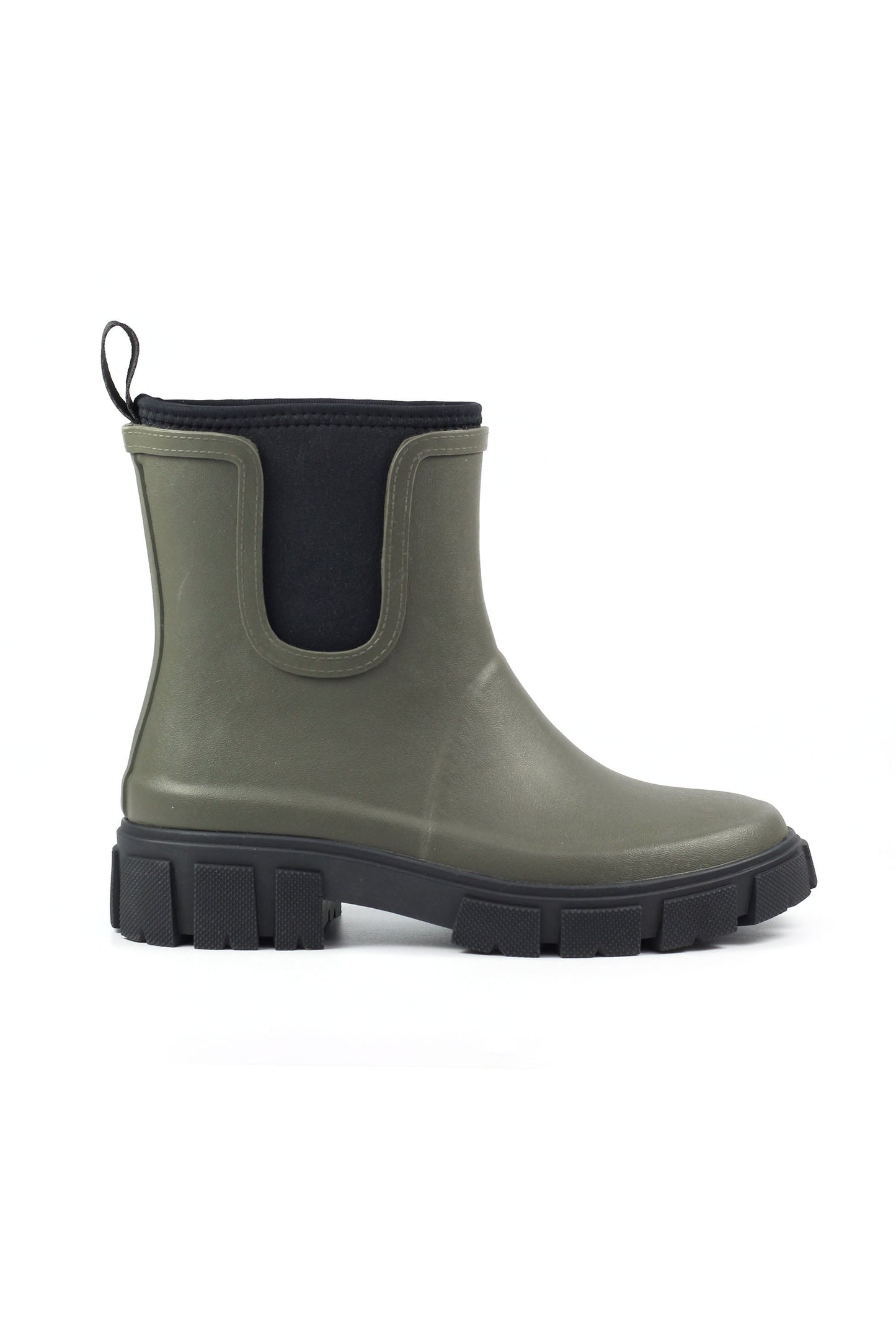 Lazy Dogz Lake Short Waterproof Wellington - Olive
