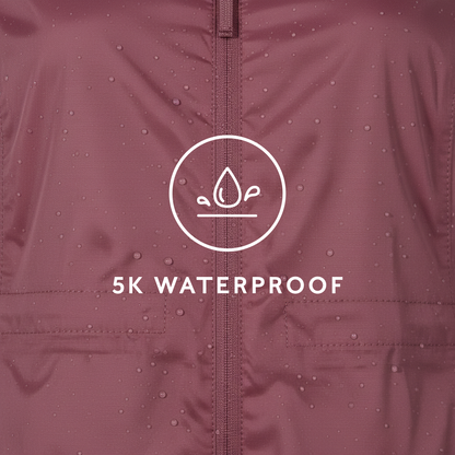 Kilnsey Womens Waterproof Jacket - Black Raspberry