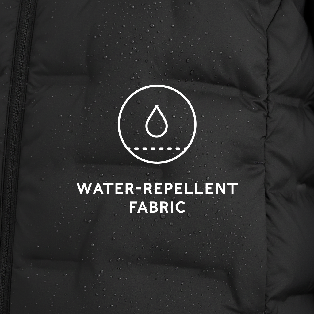 Fender Mens Shower Resistant Insulated Jacket - Black