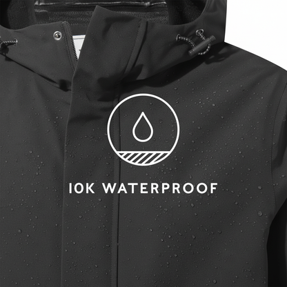 Flynn Mens Waterproof Jacket - Black
