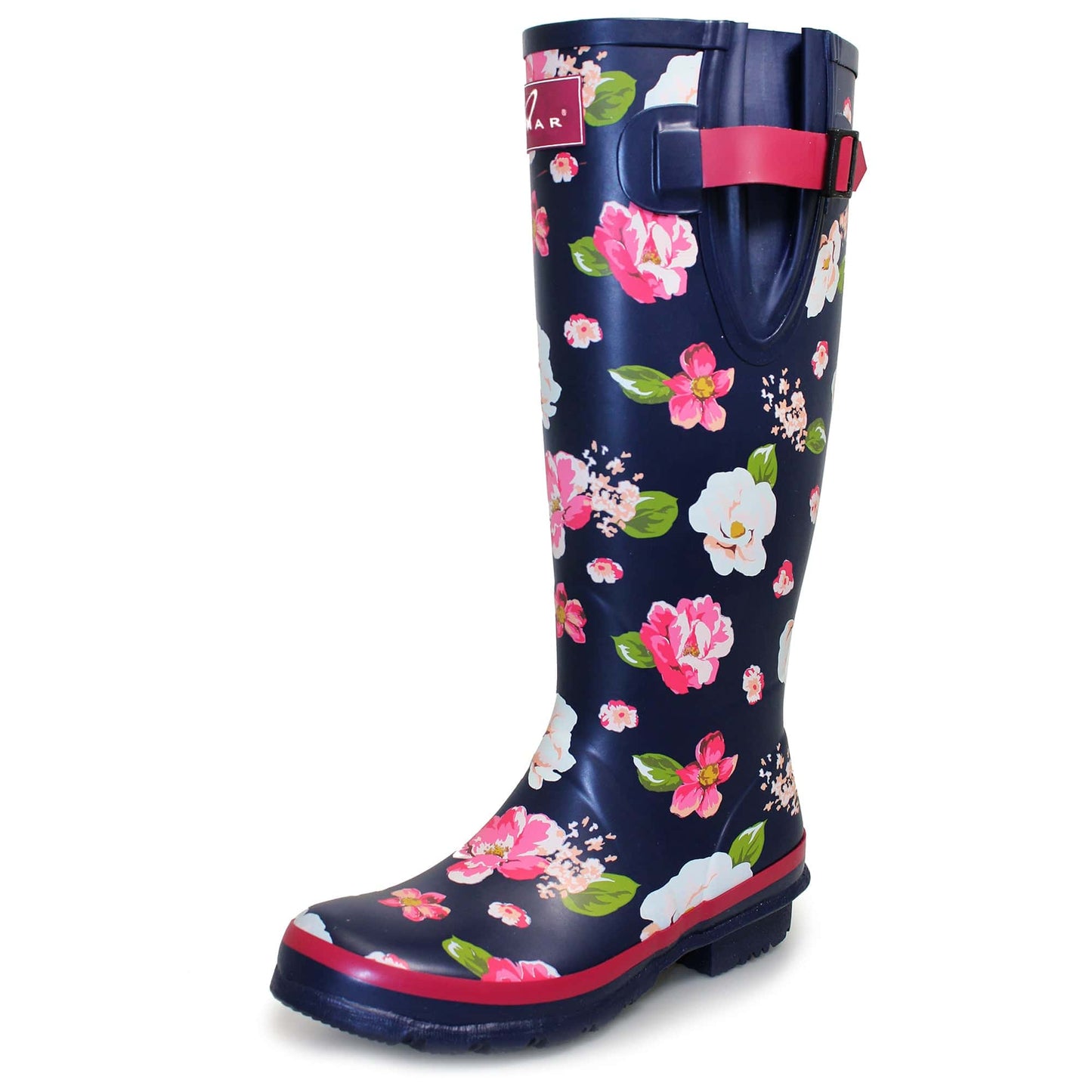 Lunar Floral Wellington - Blue