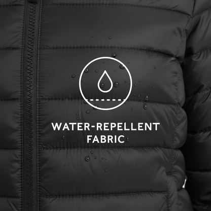 Gibson Womens Insulated Padded Jacket - Black